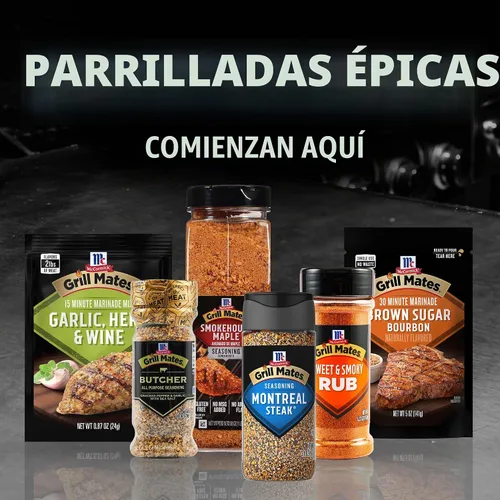 Vista 21 de McCormick Parrilla Mates Smokehouse Maple Sazonando, 28 oz