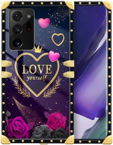 Vista 11 de Funda para Samsung Galaxy Note 20 Ultra, funda cuadrada protectora de TPU suave a prueba de golpes, Galaxy Note 20 Ultra (6.9 pulgadas)
