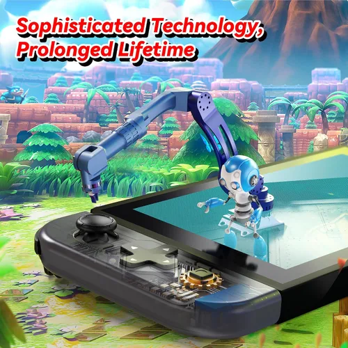 Vista 2 de GKVVO Controller for Nintendo Switch, Replacement Switch Controllers for SwitchLiteOLED with Dual VibrationWake-upScreenshot
