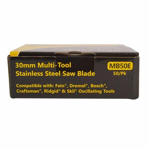 Vista 5 de Hardin Paquete de 50 cuchillas multiherramientas de madera y plástico de corte rápido compatibles con Fein Multimaster