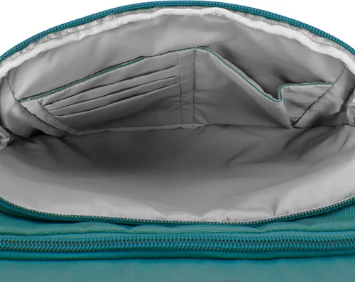 Vista 11 de Travelon Bolso cruzado cruzado clásico NS antirrobo, Pícea