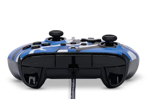 Vista 6 de PowerA Enhanced Wired Controller for Xbox Series XS - Blue Camo