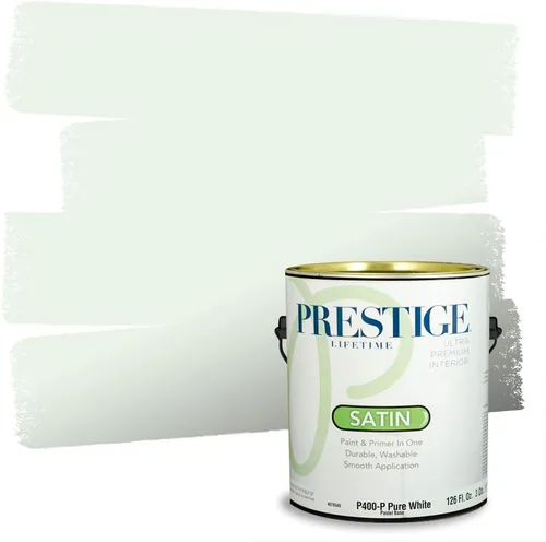 Vista 6 de PRESTIGE Pintura exterior e imprimación en uno, Apalaches, plano, 1 galón