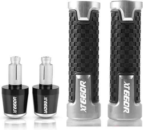Vista 5 de Motorcycle Motorcycle Accessories Hand Grips Handle Bar Sets Handlebar Grip Ends Plug 7/8'' 22mm for Yamaha XT660R 2004 2005 2006 2007-2016 Handle