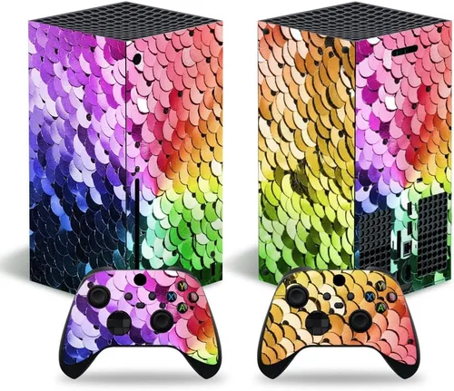 Vista 61 de Xbox Series S Stickers Full Body Vinyl Skin Decal Protective Cover for Microsoft Xbox Series S Console and Controllers (Series S A)