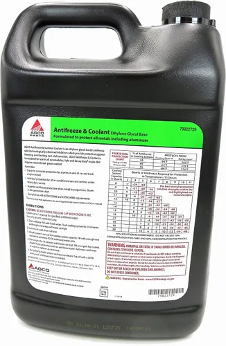 Vista 2 de AGCO Anticongelante y refrigerante con base de etilenglicol 1 galón, 79022729, Verde