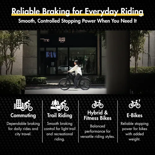 Vista 7 de TEKTRO E10.11 Disc Brake Pads, Resin Compound for Smooth & Powerful Braking