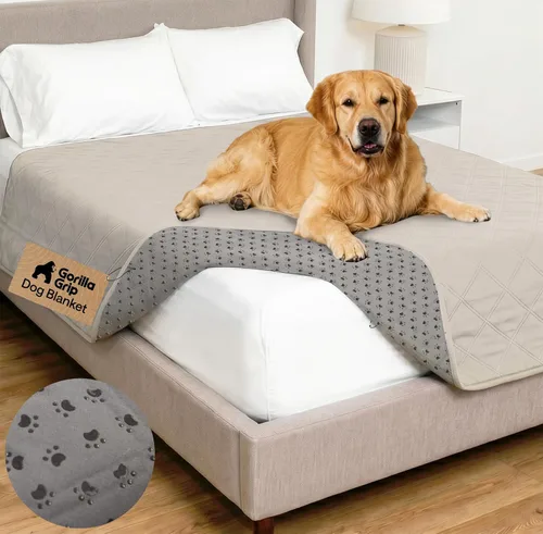 Vista 31 de GORILLA GRIP® Manta impermeable para perro, funda de sofá para perros, 30 x Borgoña