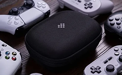 Vista 4 de 8Bitdo Pro 2 Bluetooth Gamepad for SwitchSwitch OLED, PC, macOS, Android, Steam & Raspberry Pi with Storage Case (G Classic Edition)