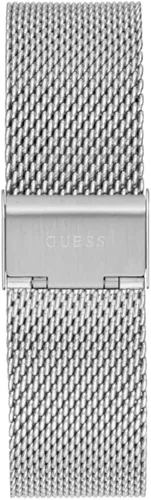 Vista 3 de GUESS US Men's Silver-Tone Watch, one