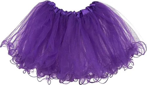 Vista 12 de My Lello Tutú de 3 capas con borde de volantes para niñas pequeñas (4 meses - 3T)