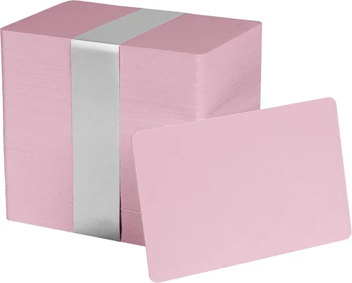 Vista 5 de Paquete de 100 tarjetas de PVC CR80 blancas 20 mil por easyIDea