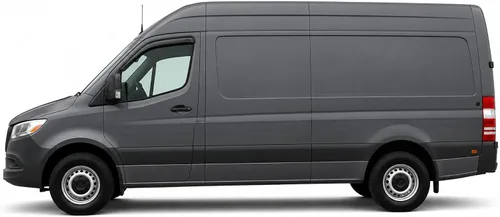 Vista 4 de Black Horse Off Road [BHOR] Protectores de lluvia / deflectores de viento compatibles con Mercedes Sprinter 1500 19-25 19-25 Mercedes Sprinter