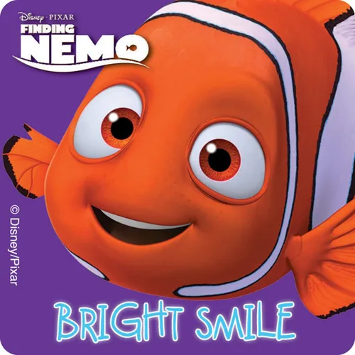 Vista 2 de SmileMakers Disney Buscando a Nemo - Calcomanías dentales - 100 unidades por paquete