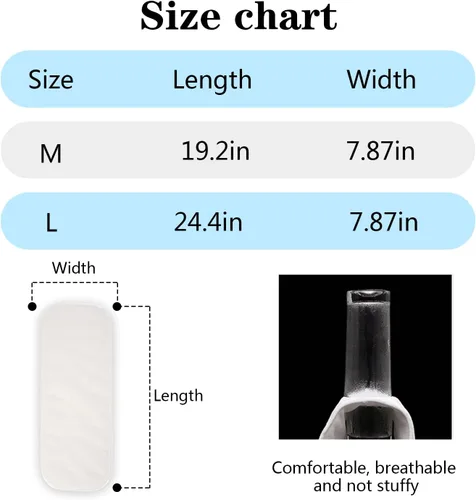 Vista 2 de 6 insertos de pañales reutilizables de microfibra para pañales de tela para adultos, insertos de pañales lavables para cuidado de incontinencia