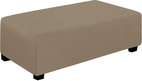 Vista 71 de Easy-Going Funda Elástica para Otomana Taburete de Almacenamiento Plegable Protector de Muebles Funda Rectangular Suave con Parte Inferior Elástica