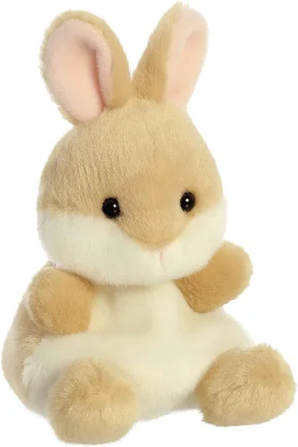Vista 3 de Aurora® Adorable Palm Pals™ Ella Bunny™ Animal de Peluche - Divertido Peluche Coleccionable para Niños y Coleccionistas Adultos - Perfecto