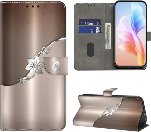 Vista 17 de Funda para Moto G 5G 2022, Moto G 5G 2022, funda protectora de piel sintética con tarjetero para Motorola Moto G 5G 2022 - Rosa azul