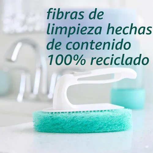 Vista 7 de Scotch-Brite Limpiador antiarañazos para bañera y azulejos, paquete de 6