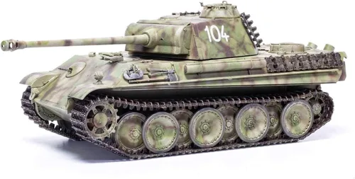 Vista 2 de Airfix Panther Ausf.G 1:35 WII - Kit de modelo de tanque militar de plástico A1352, multicolor, escala 1: 35