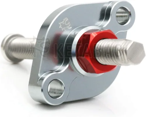 Vista 2 de KETABAO CCT Tensor de cadena manual ajustable compatible con ZX600 1985-1997 1992 1993 1994 1995 1996 (Titanio)