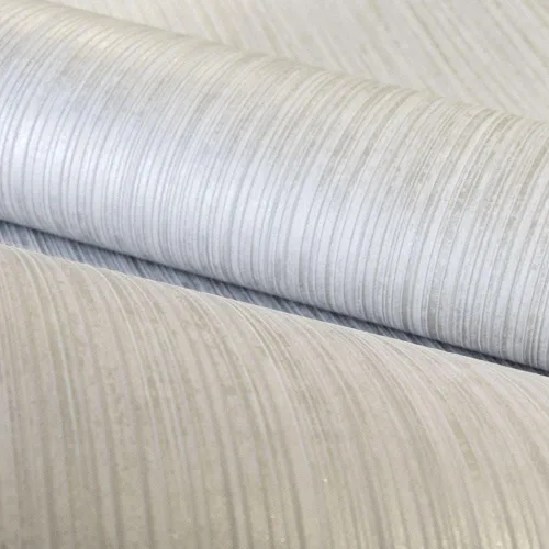 Vista 3 de CONCORD WALLCOVERINGS ™ Papel tapiz moderno texturizado geométrico, vinilo decorativo para pared, brillo y mica, estructura y alivio, gris fósil, 21