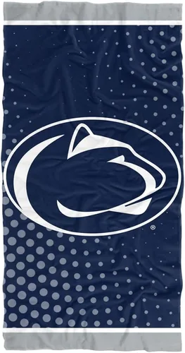 Vista 75 de LOGOVISION Manta Abilene Christian University, 30x60 Logo Dots CottonFront/PolyBackBeachTowel