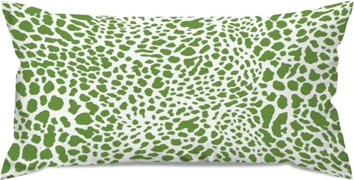 Vista 13 de Fundas de almohada con estampado de leopardo y guepardo negro y marrón, 12 x 18 pulgadas, fundas de cojín de granja para sofá, sala de estar