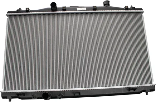 Vista 24 de TRQ Radiador de núcleo de aluminio de 1 fila Compatible con Subaru WRX STI 2.5L Turbo AWD 2015-2020