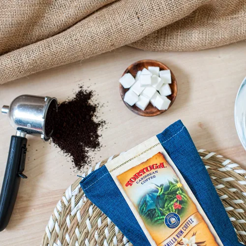 Vista 2 de TORTUGA Caribbean Port Royal Jamaican Blue Mountain - Café tostado y molido de 10 onzas, el regalo gourmet premium perfecto para cestas de regalo
