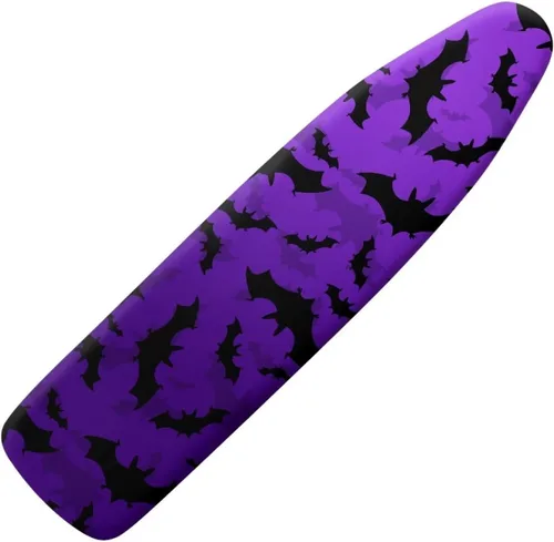 Vista 30 de Funda para tabla de planchar con estampado de rosas vintage con gancho y bucle, sujetadores ajustables, fundas protectoras para tabla de planchar