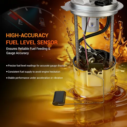 Vista 6 de OTO-K - Conjunto de módulo de bomba de combustible eléctrica con sensor de presión E3609M compatible con Chevrolet Chevy Silverado y GMC Sierra 1500