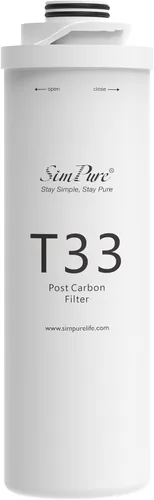 Vista 7 de SimPure Juego de cartuchos de filtro de repuesto de 1 año de la serie T1 para el sistema de filtro de agua de ósmosis inversa sin tanque