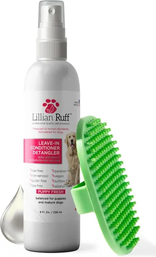 Vista 7 de Acondicionador Detangler Lillian Ruff Pet Leave, 8 onzas