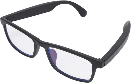 Vista 9 de Bewinner Lentes inteligentes con altavoces y micrófono, lentes de sol Bluetooth5.3 con bloqueo de luz azul, asistente de voz táctil, gafas