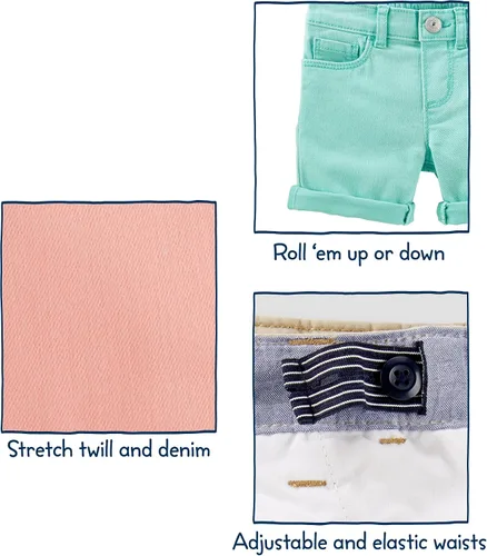 Vista 3 de OshKosh B'Gosh Pantalones cortos para niña