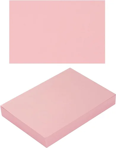 Vista 14 de Paquete de 100 tarjetas de papel grueso en blanco para invitaciones, tarjetas de felicitación, postales, fotos, papel grueso de 250 GSM