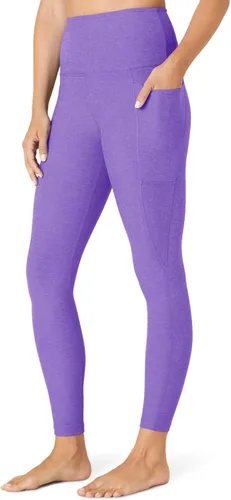Vista 2 de Beyond Yoga Spacedye - Leggings midi de cintura alta para mujer