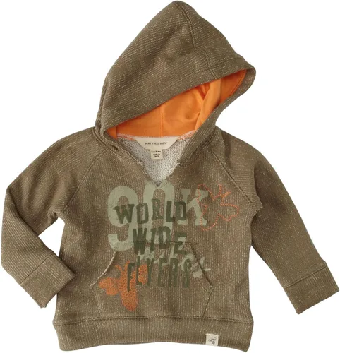 Vista 3 de Burt's Bees Baby Sudadera con capucha para bebé niño