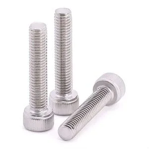 Vista 8 de Tornillos de cabeza hueca M10-0.059 x 0.787 in (12 unidades), acero inoxidable 304 18/8, rosca completa, rosca gruesa, DIN912