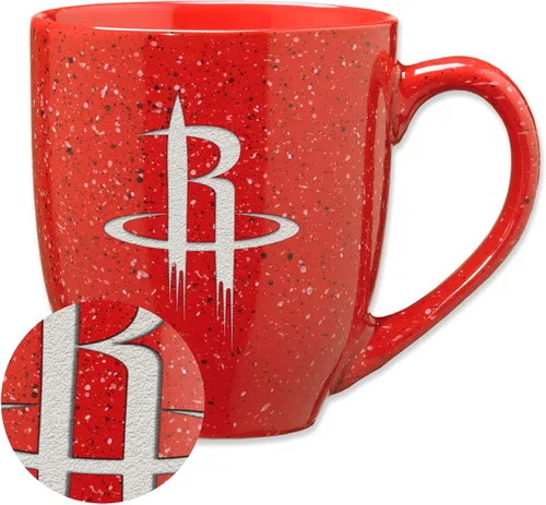 Vista 31 de Rico Industries NBA 16 oz Team Color Laser Engraved Speckled Ceramic Coffee Mug 3-Color del