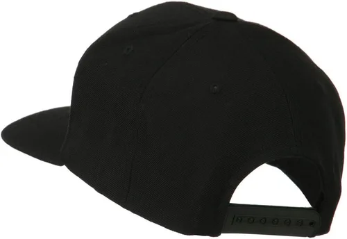 Vista 3 de e4Hats Gran gorra bordada inglesa antigua D Negro