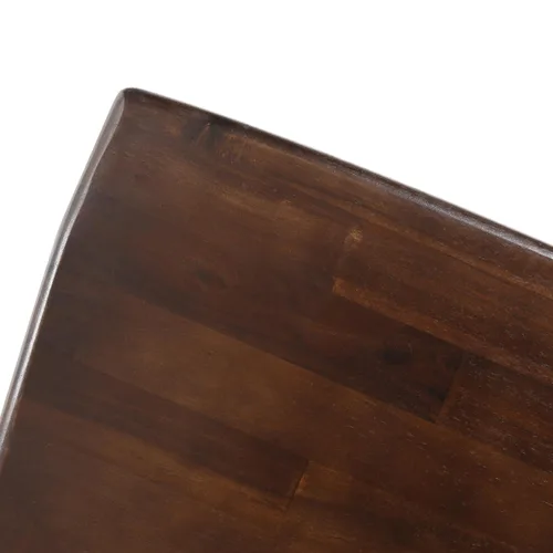 Vista 9 de Christopher Knight Home Roshan Farmhouse - Sillas de comedor de madera de acacia, color negro y nogal