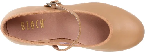 Vista 5 de Bloch Zapatos de cuero para mujer Dance Tap On, Bronceado