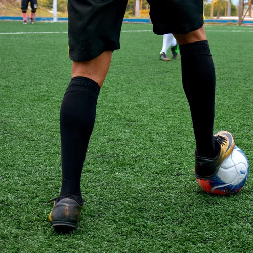 Vista 8 de Calcetines de fútbol, color sólido, tubo largo, ligero, sóftbol, béisbol, rodilla, calcetines deportivos, 2612 pares