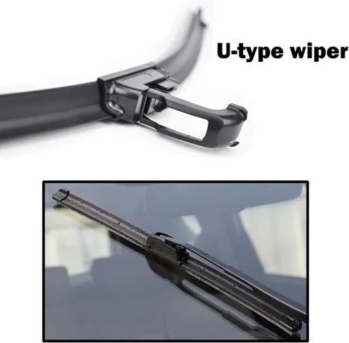 Vista 4 de LeaHY Wiper LHD Front Wiper Blades for Mazda2 Mazda 2 / Demio 2007-2014 Windshield Windscreen Window Rain Brushes 24"+14"(Russian Federation)