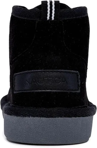 Vista 3 de Nautica Kids Boot With Sherpa Fur For Snow And Winter-Warm Ankle Slipper Bootie Boys-Girls(Big Kid - Little Kid - Toddler)