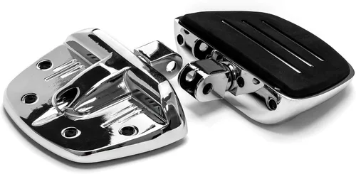 Vista 3 de Estriberas cromadas para Honda Cruisers, compatible con Honda Shadow, Fury, Magna, Sabre, Stateline, Phantom, Aero