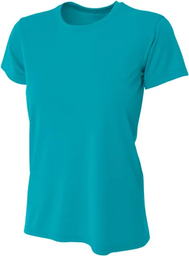Vista 15 de A4 Camiseta Crew de rendimiento refrescante para mujer Naranja (Athletic Orange)