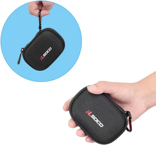 Vista 6 de RLSOCO Funda de transporte para Sony WF-1000XM3/para Sony WF-SP800N Auriculares intrauditivos con cancelación de ruido Bluetooth verdaderamente
